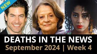 Who Died September 2024 Week 4  News