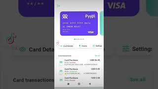 جديد بنك PYYPL  التحديث الجديد  بطاقة Visa PYYPL