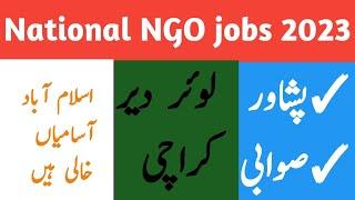 NGO jobs 2023 Swabi Karachi Peshawar Lower Dir