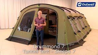 Outwell Drummond 7 Tent  Innovative Family Camping