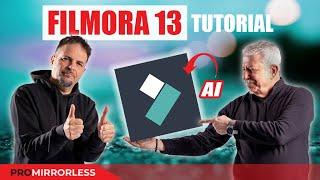 FILMORA tante novità e fantastiche funzioni con AI - TUTORIAL