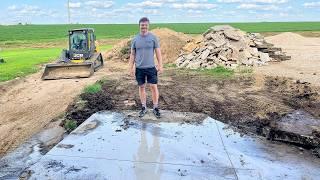 Restoring A $7000 Mansion Demolishing Concrete For The New Addition