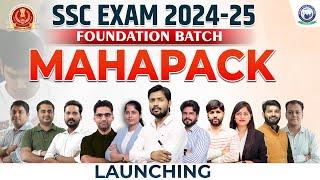 SSC Exam 2024-25  SSC Maha Pack  SSC Foundation Batch  SSC MAHAPACK Series Launching @ssc_kgs