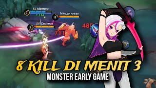 BARU 3 MENIT UDAH DAPAT 8 KILL NIH CARA MAIN BENEDETTA SAAT EARLY GAME