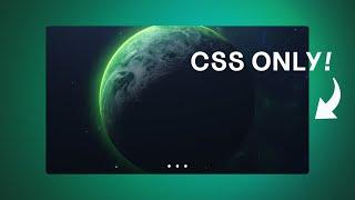 HTML and CSS Project Tutorial Pure CSS Image Slider