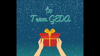 Team GEDA Christmas Box for the Virtual Christmas party DEC 2020