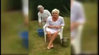 ALS Ice Bucket Challenge FAIL - Leaves Mum With Suspected Broken Neck Woman Breaks Her Neck