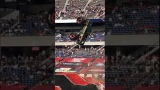 Avenger HIGH JUMP #monsterjam #monstertrucks #fullsend #wheelie #motorsport #shorts