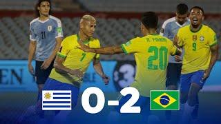 Eliminatorias  Uruguay vs Brasil  Fecha 4