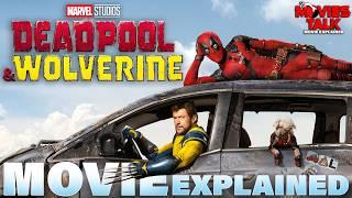 Deadpool & Wolverine 2024 Movie Explained in Hindi  Best SuperheroAdventure  Summarized हिन्दी