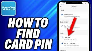 How To Find Revolut Card Pin 2024 - Easy Fix