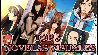 TOP 5 mejores NOVELAS VISUALES en Español