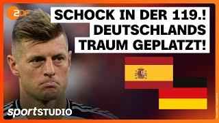Spanien – Deutschland Highlights  Viertelfinale UEFA EURO 2024  sportstudio