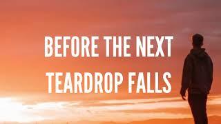 Before The Next Teardrop Falls - Freddy Fender Lyrics