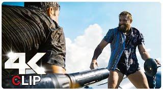 Jake Gyllenhaal Boat Fight Scene  ROAD HOUSE NEW 2024 Movie CLIP 4K