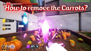 Supraland how to remove the Carrots  How to get purple Crystal  Files  Go to the king of blue Vil