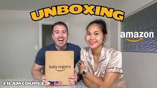 UNBOXING BABY GIFTS FROM AMAZON BABY REGISTRY