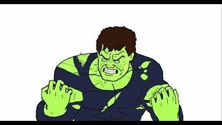 Hulk Transformation Animation