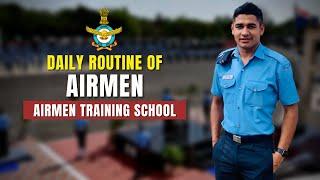 Daily Routine of Trainees in Airmen Training School