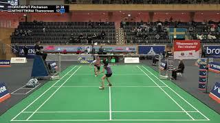 Match point - Pitchamon Opatniput vs Thamonwan Nithiittikrai - WS SF - Swedish Open 2022