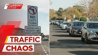 Suburban street blunder causes traffic chaos  A Current Affair