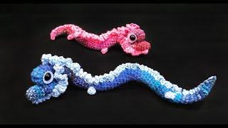 КИТАЙСКИЙ ДРАКОН ЗА ПОЛЧАСАchinese dragon crochet