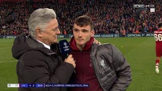 Andy Robertson delivers savage one-line response to Luis Suarez after Liverpool 4-0 Barcelona