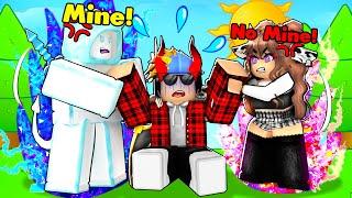 My Best Friends Tried STEALING Me From My GIRL... ROBLOX BLOX FRUIT