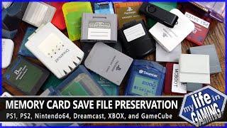 Memory Card Save File Preservation - PS1 PS2 N64 Dreamcast Xbox & GameCube  MY LIFE IN GAMING