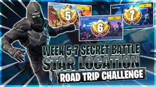 HOW TO UNLOCK THE NEW FORTNITE MYSTERY SKIN Week 5-7 Secret battle star locations