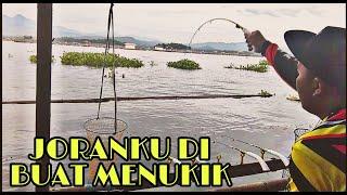 Mancing cirata  Strike di sore hari bikin betah pemancing