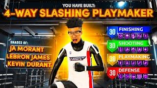 *NEW* 4-WAY SLASHING PLAYMAKER IS THE BEST BUILD IN NBA 2K22 BEST BUILD FOR SEASON 7 NBA 2K22