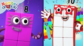 Numberblocks Best Moments Compilation  123 - Learn to Count  Family Kids Cartoon