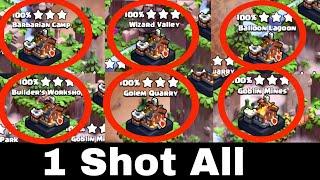 One Shot All Possible District In Clan Capital