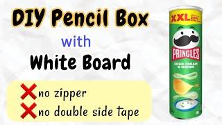 Pencil Box ഉണ്ടാക്കാം waste materials മതിDIY Frozen Pencil Boxhomemade school supplies
