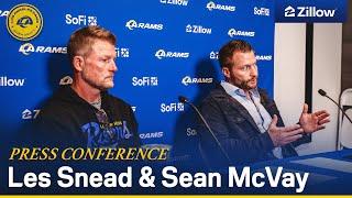 Les Snead & Sean McVay Recap First Round of 2024 NFL Draft Selecting FSU DE Jared Verse