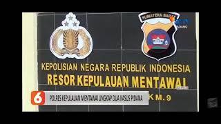 Penangkapan Tersangakah Judi Togel. Oleh Polres Kep. Mentawai. di Kec Sipora Selatan.