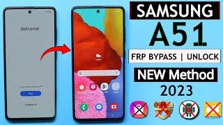 Samsung A51 Android 13 FRP BypassUnlock Google Accont Lock - ADB Not Enable Solution 2023 -