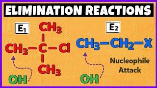 E1 and E2 Elimintaion Reactions  Mechanism