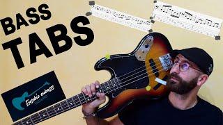 The Beatles - Get Back BASS COVER + PLAY ALONG TAB + SCORE