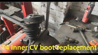 Vw Transporter T4 Inner CV boot replacement & CV Rebuild