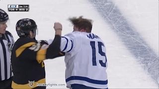 Matt Martin vs Adam McQuaid Feb 4 2017