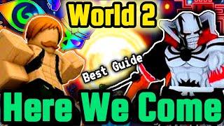 *WORLD 2* is Here  Everything You Need for it  Anime Last Stand #roblox #update