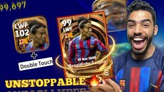 RONALDINHO 102 + DOUBLE TOUCH = MAGIC   GAMEPLAY REVIEW eFootball 23 mobile