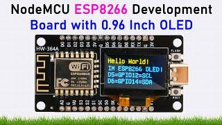 How to Set Up NodeMCU ESP8266 with 0.96 Inch OLED Display  Beginner Tutorial