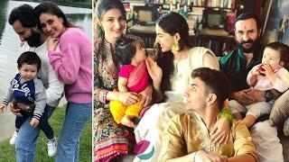 Saif Ali Khan Family Members with Wife Daughter Sara Sons Ibrahim Taimur Sisters & Biography