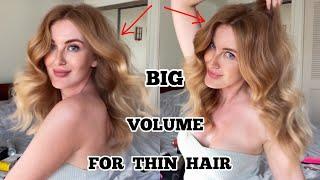 Big Volume No Extensions A Guide to Boosting Thin Hair Naturally Pro Tips