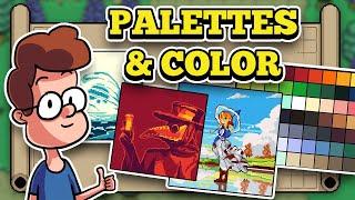 Pixel Art Color - Creating a Palette Hue Shifting and Color Theory  Pixel Art Fundamentals