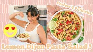  Lemon Dijon Vinaigrette Pasta Salad 