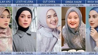 Deretan Artis Cantik Indonesia yang Memutuskan Berhijab di Usia Muda